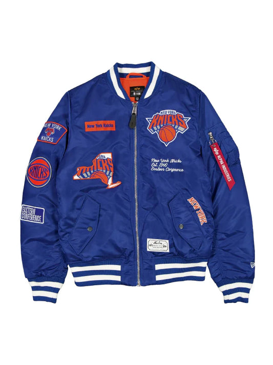 New York Knicks Alpha Industries MA-1 Bomber Jacket