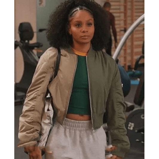 All American Homecoming Geffri Bomber Jacket