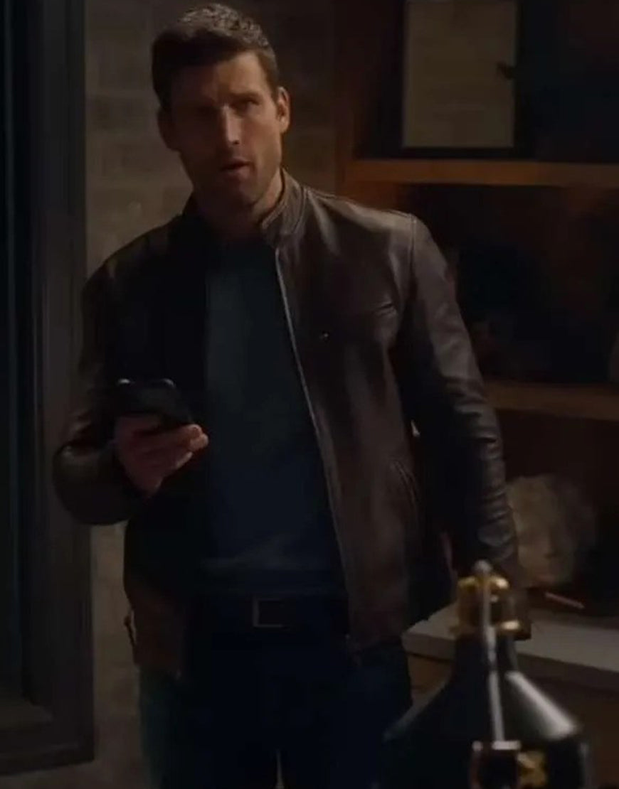 The Image Of You 2024 Parker Young Leather Jacket Max Jackets