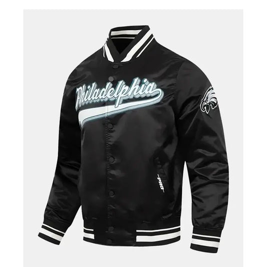 Nick Foles Philadelphia Eagles Black Jacket