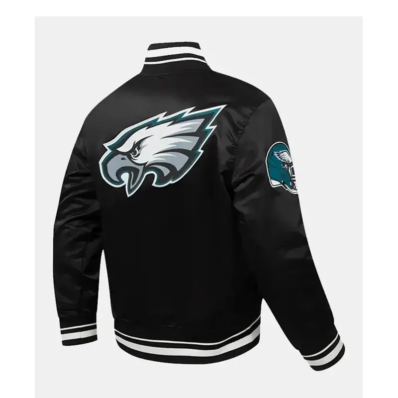 Nick Foles Philadelphia Eagles Black Jacket