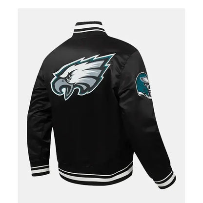 Nick Foles Philadelphia Eagles Black Jacket