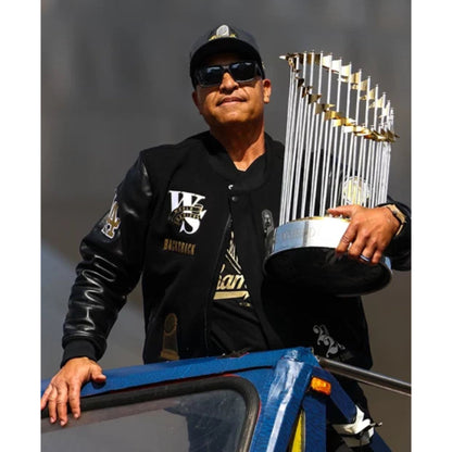 Nike LA Dodgers World Series Champions Letterman Jacket