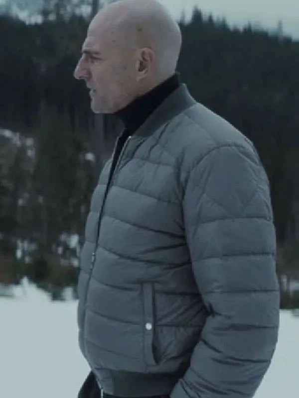 Mark Strong Nine Perfect Strangers S02 Puffer Jacket Max Jackets