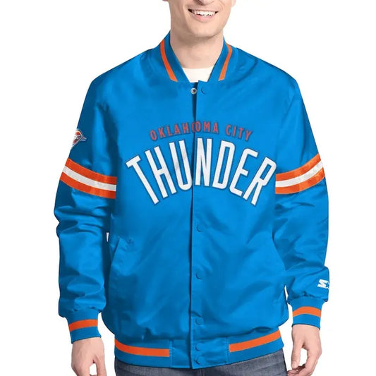 OKC Scout Varsity Satin Jacket
