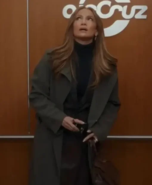 Office Romance Jennifer Lopez Wool Coat