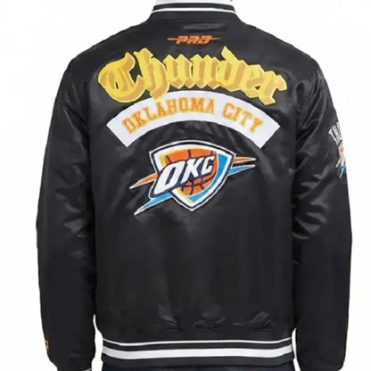 Thunder Best of Rib Oklahoma City Satin Jacket