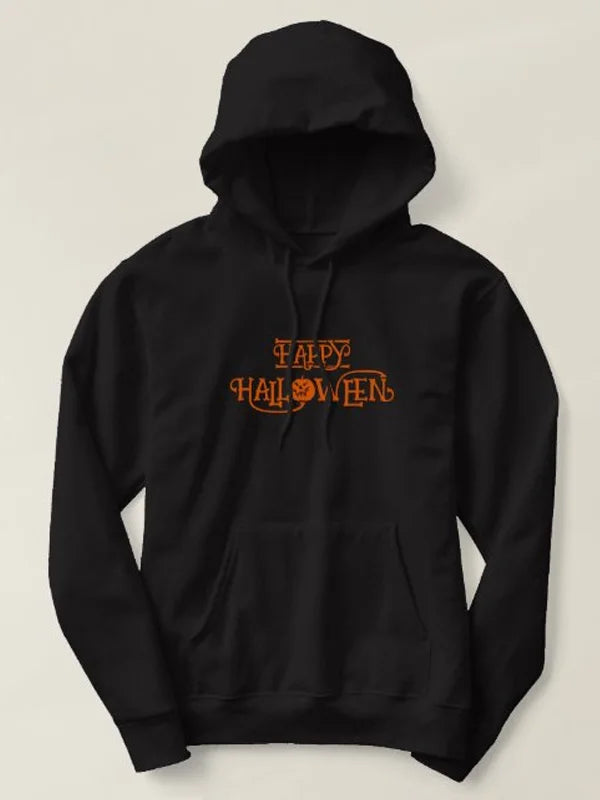 Orange Happy Halloween Hoodie Max Jackets