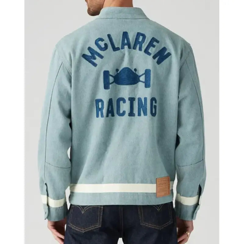 Levi’s x McLaren Light Indigo Cotton Racing Jacket Vintage Jacket