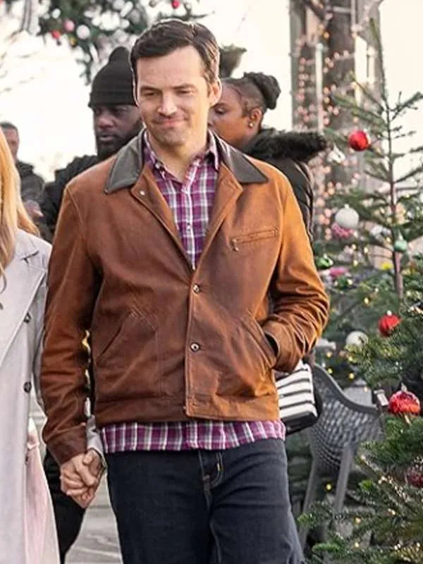 Ian Harding Our Little Secret 2024 Leather Jacket Max Jackets