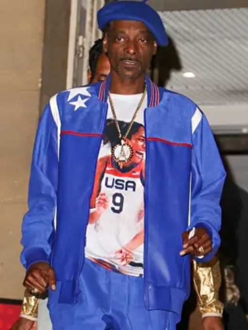 Paris 2024 Olympics Snoop Dogg Purple Jacket Max Jackets