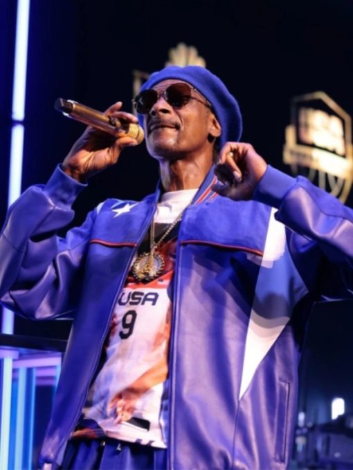 Paris 2024 Olympics Snoop Dogg Purple Jacket Max Jackets