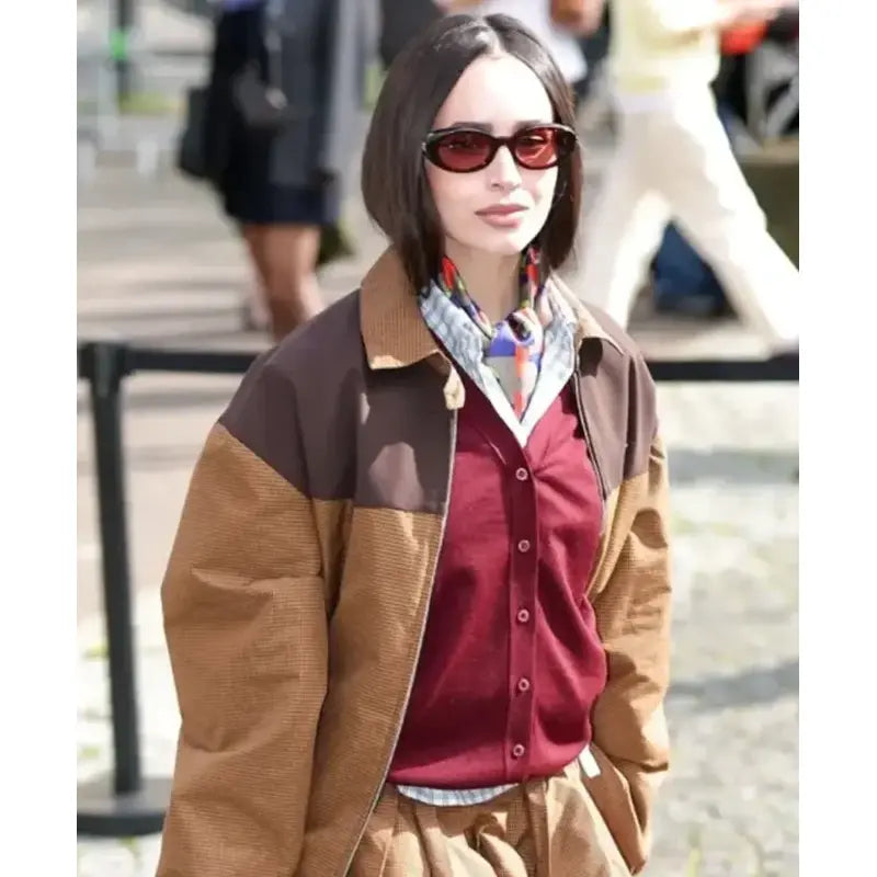 Paris Fashion Week Sofia Carson Jacket