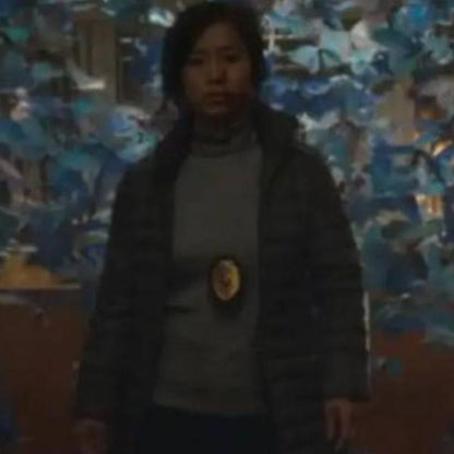 Peacemaker Annie Chang Black Puffer Jacket