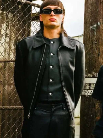 Peso Pluma Peso Completo 2024 Leather Jacket Max Jackets