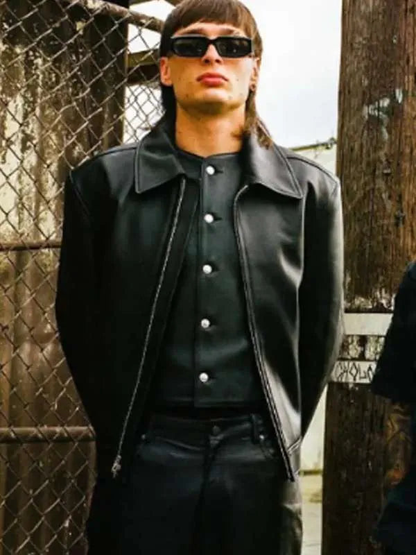 Peso Pluma Peso Completo 2024 Leather Jacket Max Jackets