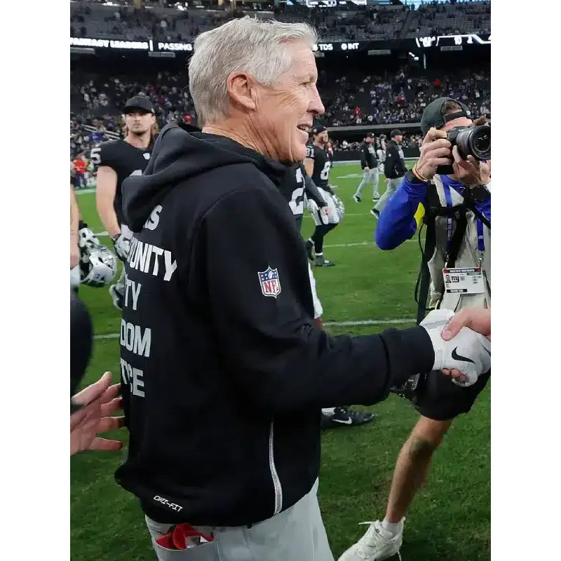 Pete Carroll Las Vegas Raiders Inspire Change Hoodie