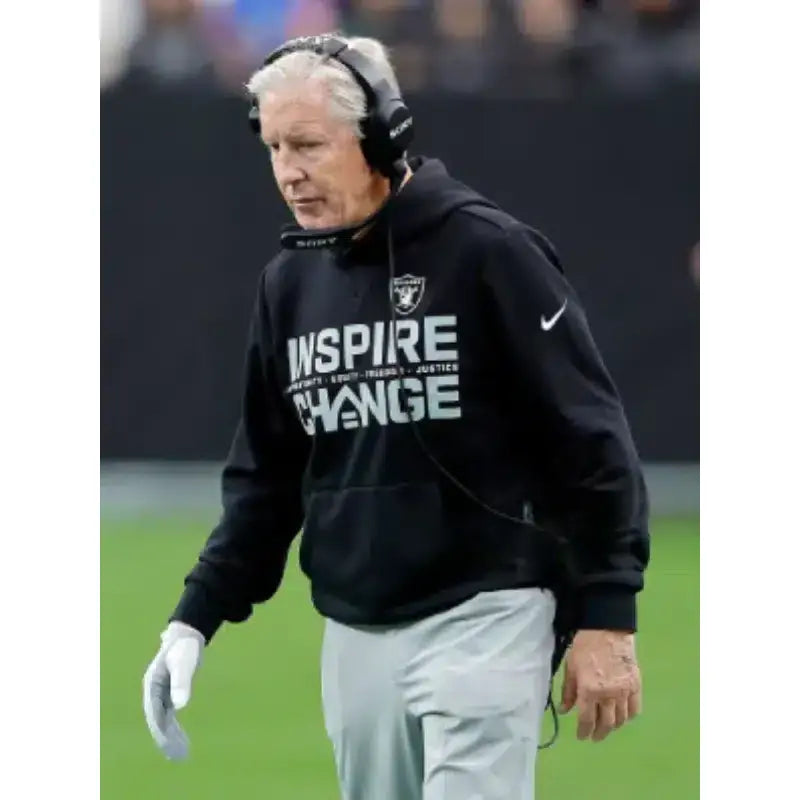 Pete Carroll Las Vegas Raiders Inspire Change Hoodie
