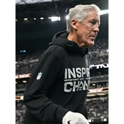 Pete Carroll Las Vegas Raiders Inspire Change Hoodie