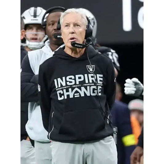 Pete Carroll Las Vegas Raiders Inspire Change Hoodie