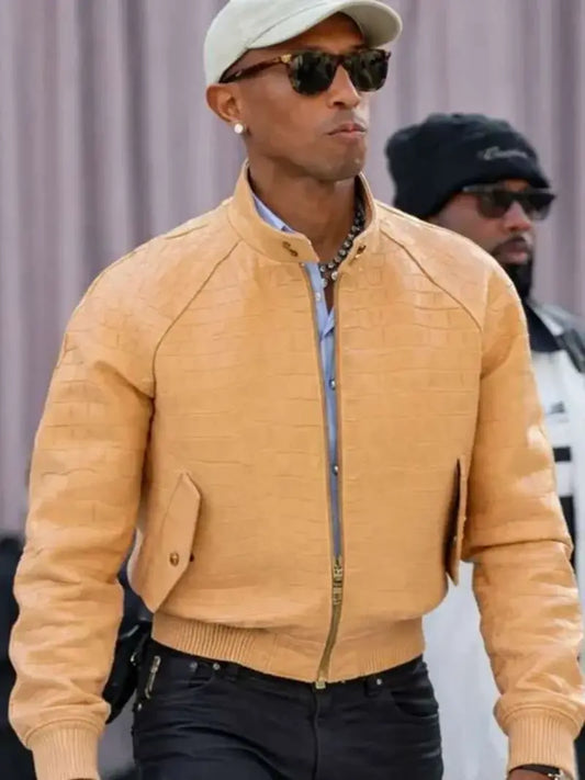 Pharrell Williams Paris Fashion Week Bomber Jacket