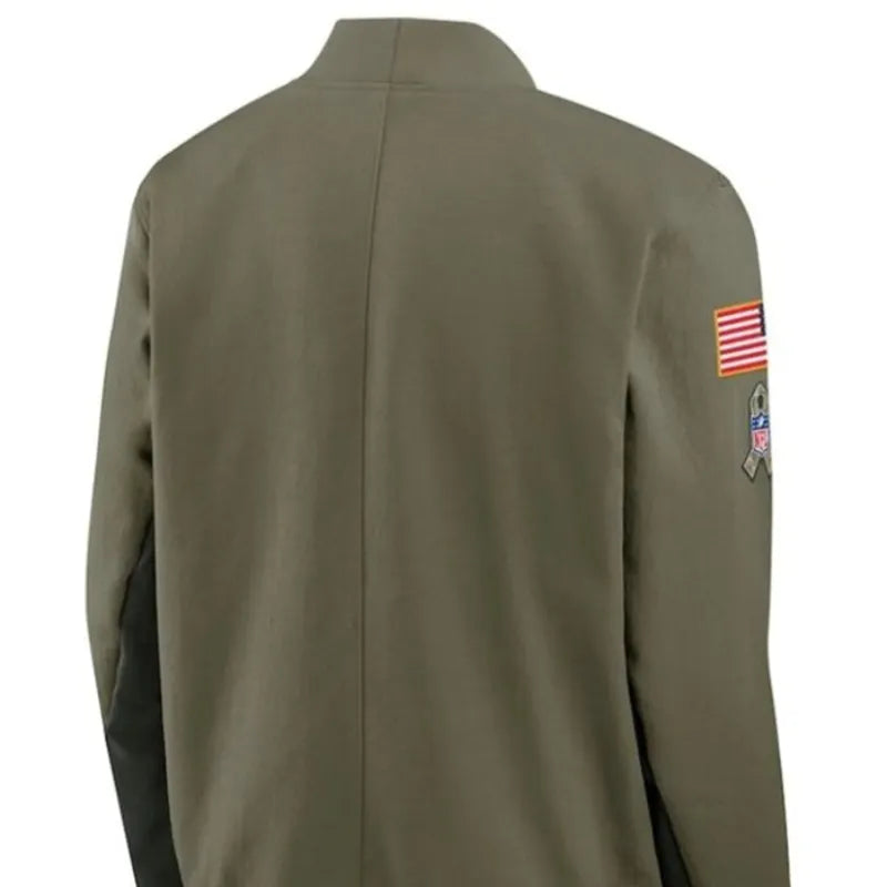 Philadelphia Eagles Salute to Service Bomber Jacket
