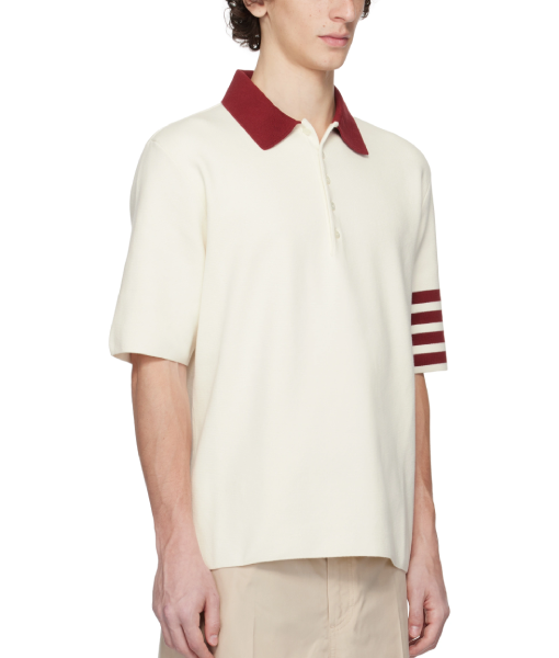 Travis Kelce Stripe Sleeve Polo Shirt