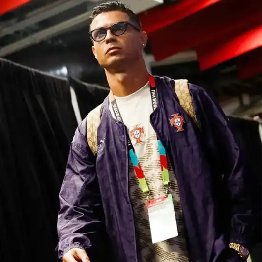 Portugal 2026 FIFA Cristiano Ronaldo Purple Jacket