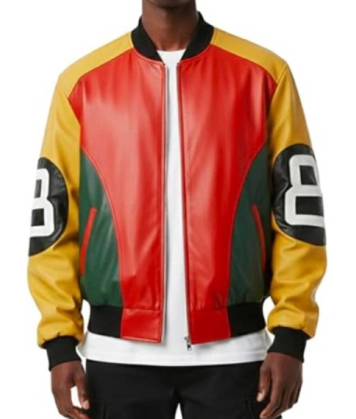 Power Book III Raising Kanan 8 Ball Pool Billiard Bomber Jacket