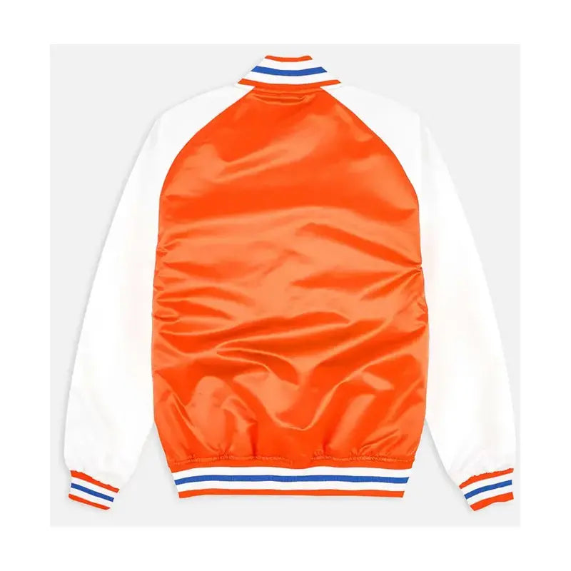 Prime Time Ny Knicks Orange And White Jacket