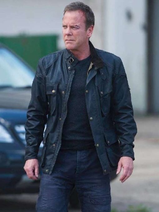 Rabbit Hole Kiefer Sutherland Leather Jacket Max Jackets