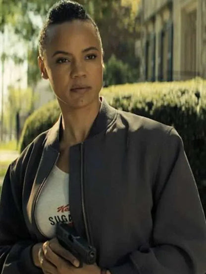 Frances Neagley Reacher S03 Bomber Jacket Max Jackets