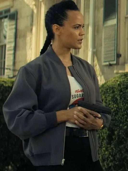 Frances Neagley Reacher S03 Bomber Jacket Max Jackets