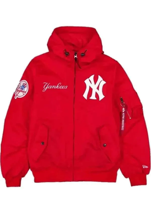Spike Lee Red NY Yankees Jacket Max Jackets