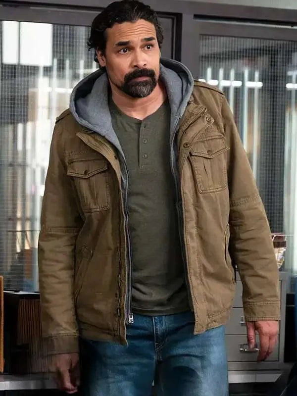 Reinaldo Faberlle Law and Order SVU S26 Brown Jacket