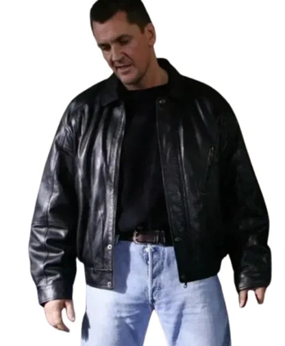 Rise of the Footsoldier 2023 Craig Fairbrass Black Leather Jacket