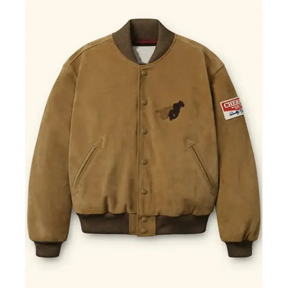 Rob Rausch The Today Show Brown Varsity Jacket