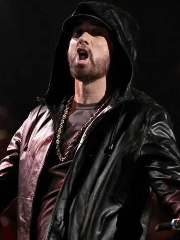 Rock and Roll Hall of Fame Concert Eminem Black Jacket Max Jackets