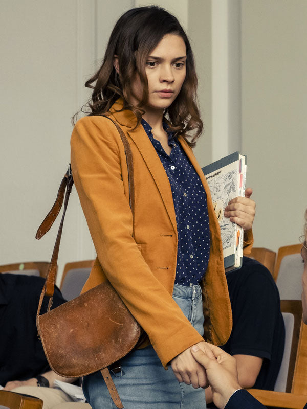 Maxton Hall The World Between Us S01 Ruby Bell Brown Blazer Max Jackets
