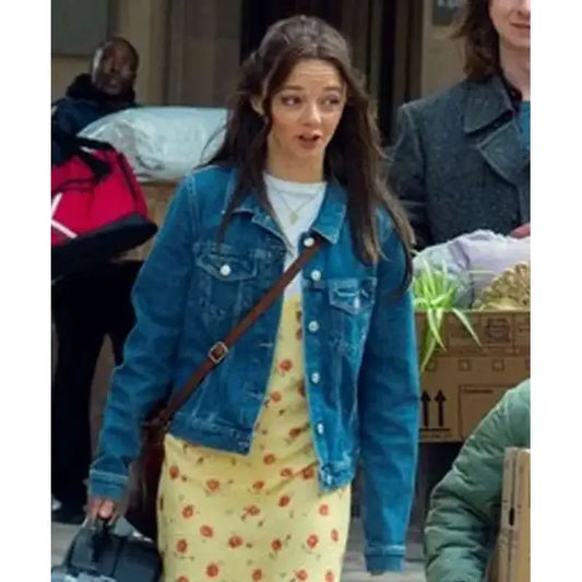 Run Away Paige Greene Blue Denim Jacket