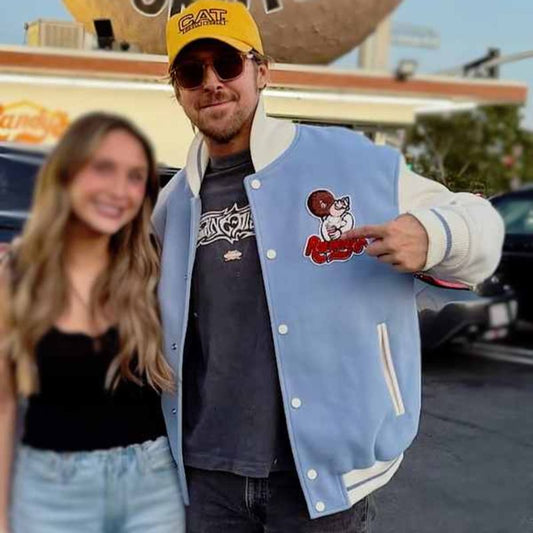 Randy’s Donuts Ryan Gosling Varsity Jacket