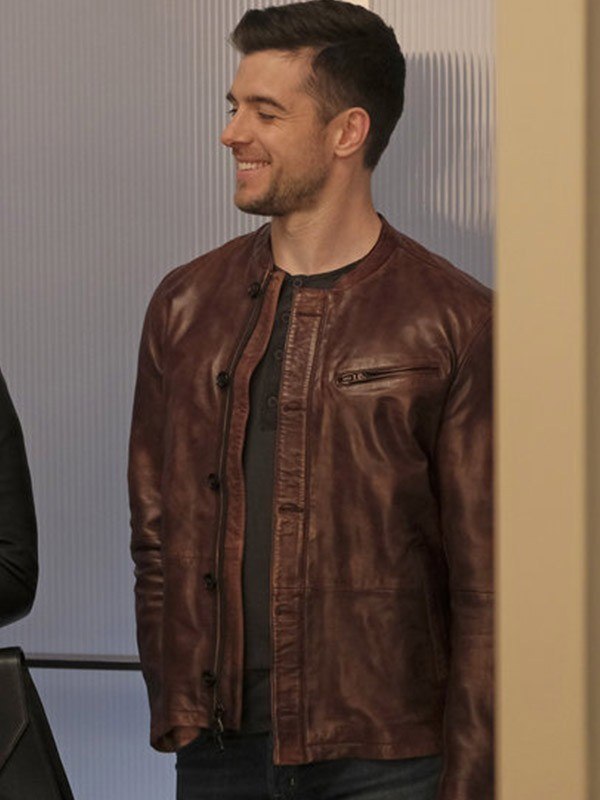 Ryan Decker TV Series The Bold Type Dan Jeannotte Brown Leather Jacket Max Jackets