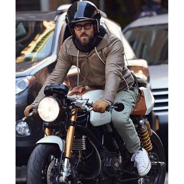 Ryan Reynolds Biker Jacket Max Jackets