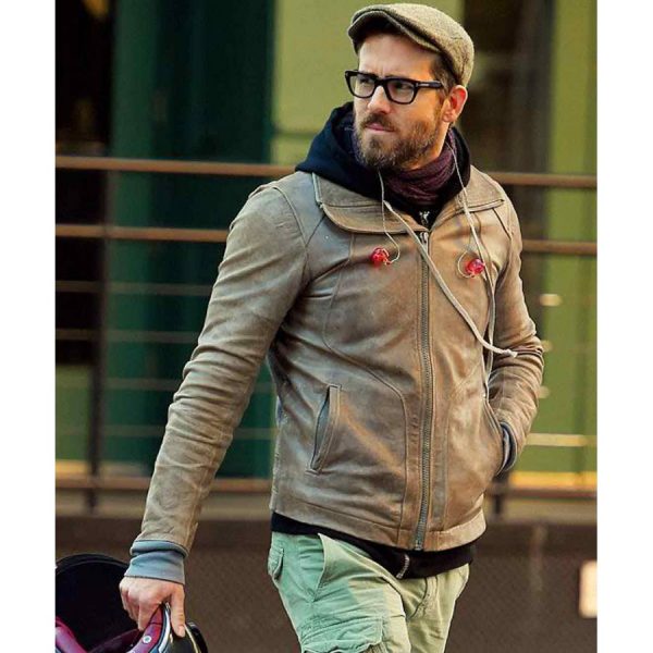 Ryan Reynolds Biker Jacket Max Jackets