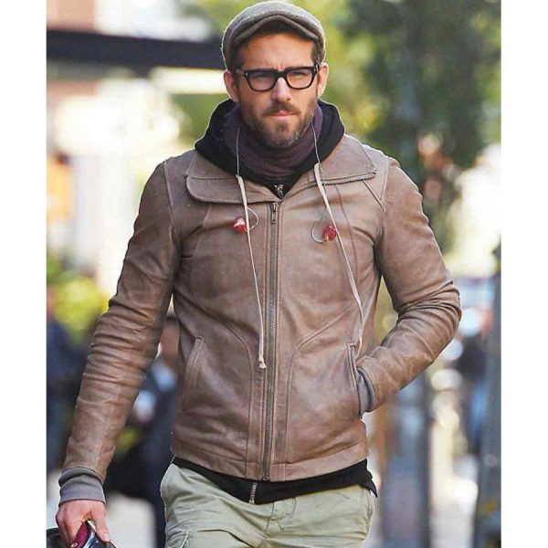 Ryan Reynolds Biker Jacket Max Jackets