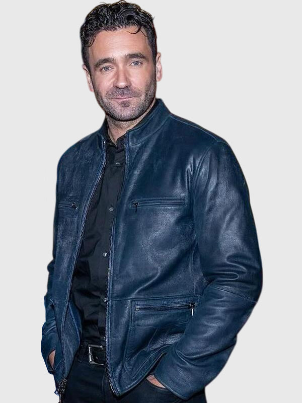 Saint-Pierre S01 Allan Hawco Leather Jacket Max Jackets