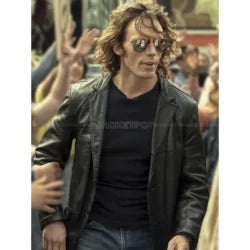 Daisy Jones & The Six Sam Claflin Leather jacket Max Jackets