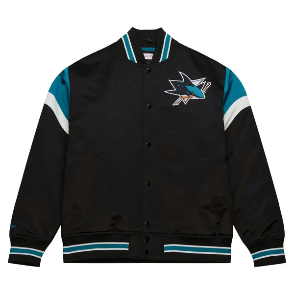 San Jose Sharks Black Varsity Jacket Max Jackets