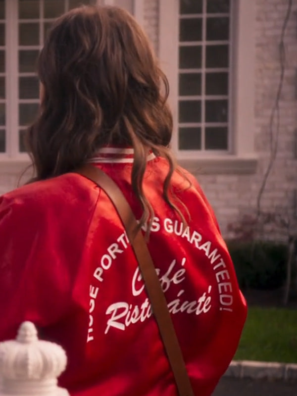 Dawn Solano Girls5eva Red Bomber Jacket Max Jackets