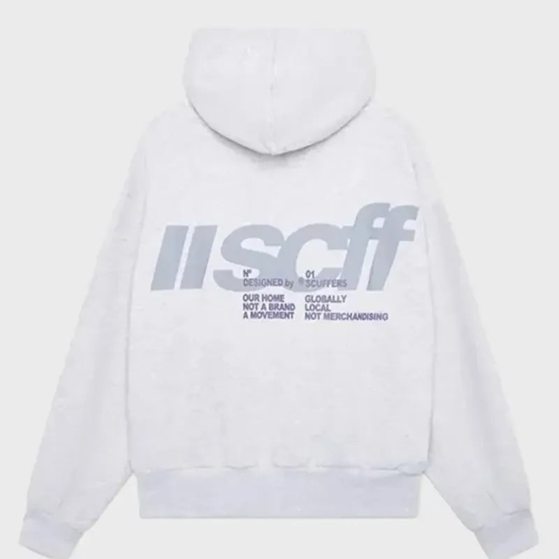 Scuffers Globally Pullover Grey Hoodie